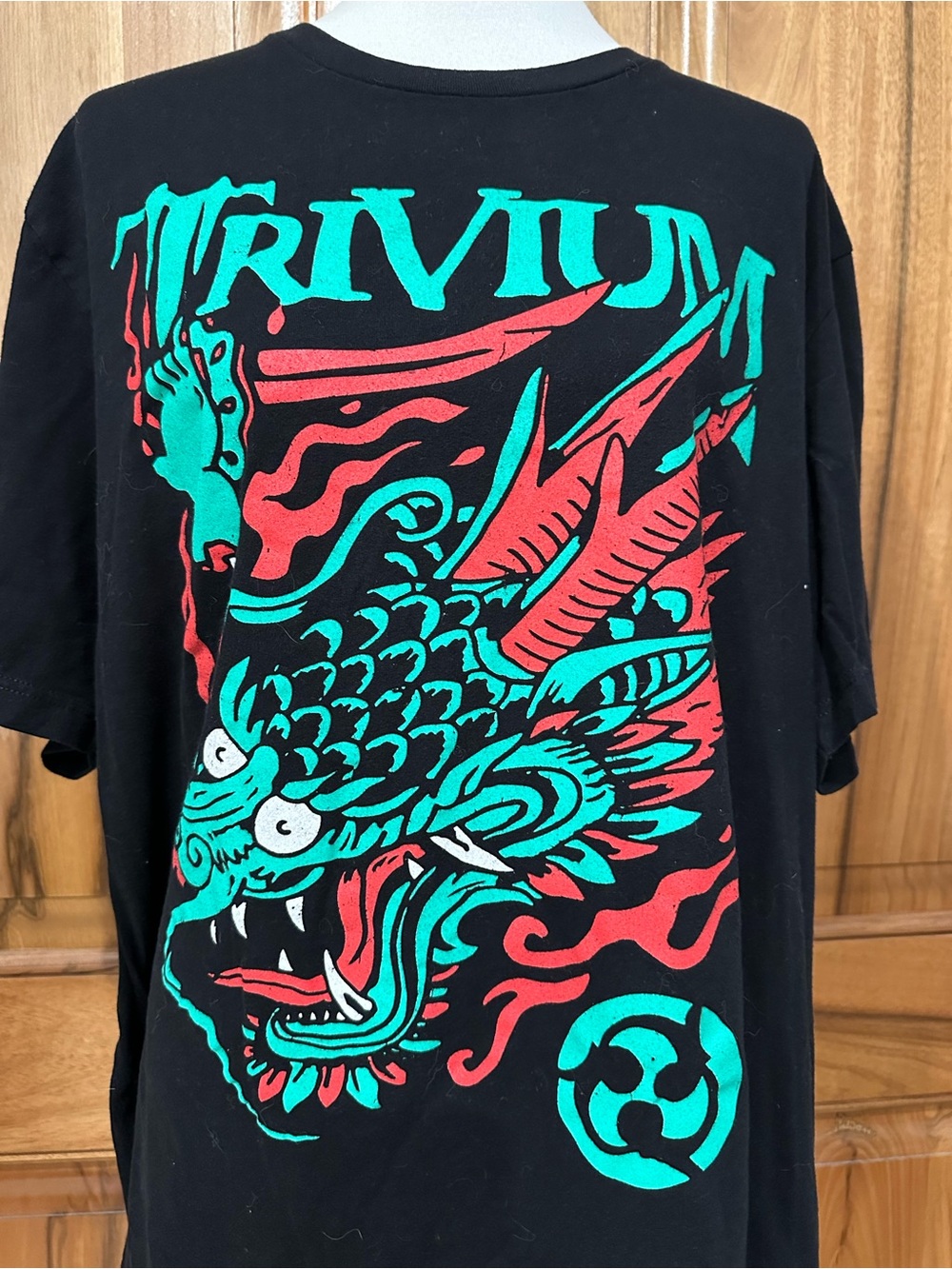 Trivium 2022 Dead Men & Dragons Tour Concert T-Shirt, EUC, 1X